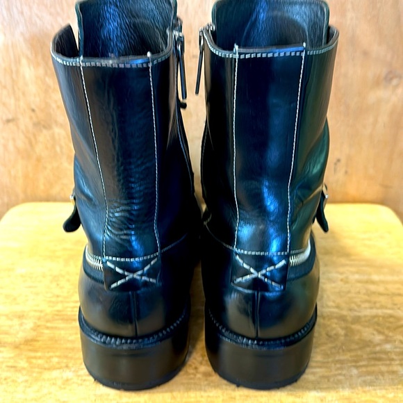 Donald j Pliner men’s size 11 dress/casual boots 9” w/zippers like new - Picture 4 of 9